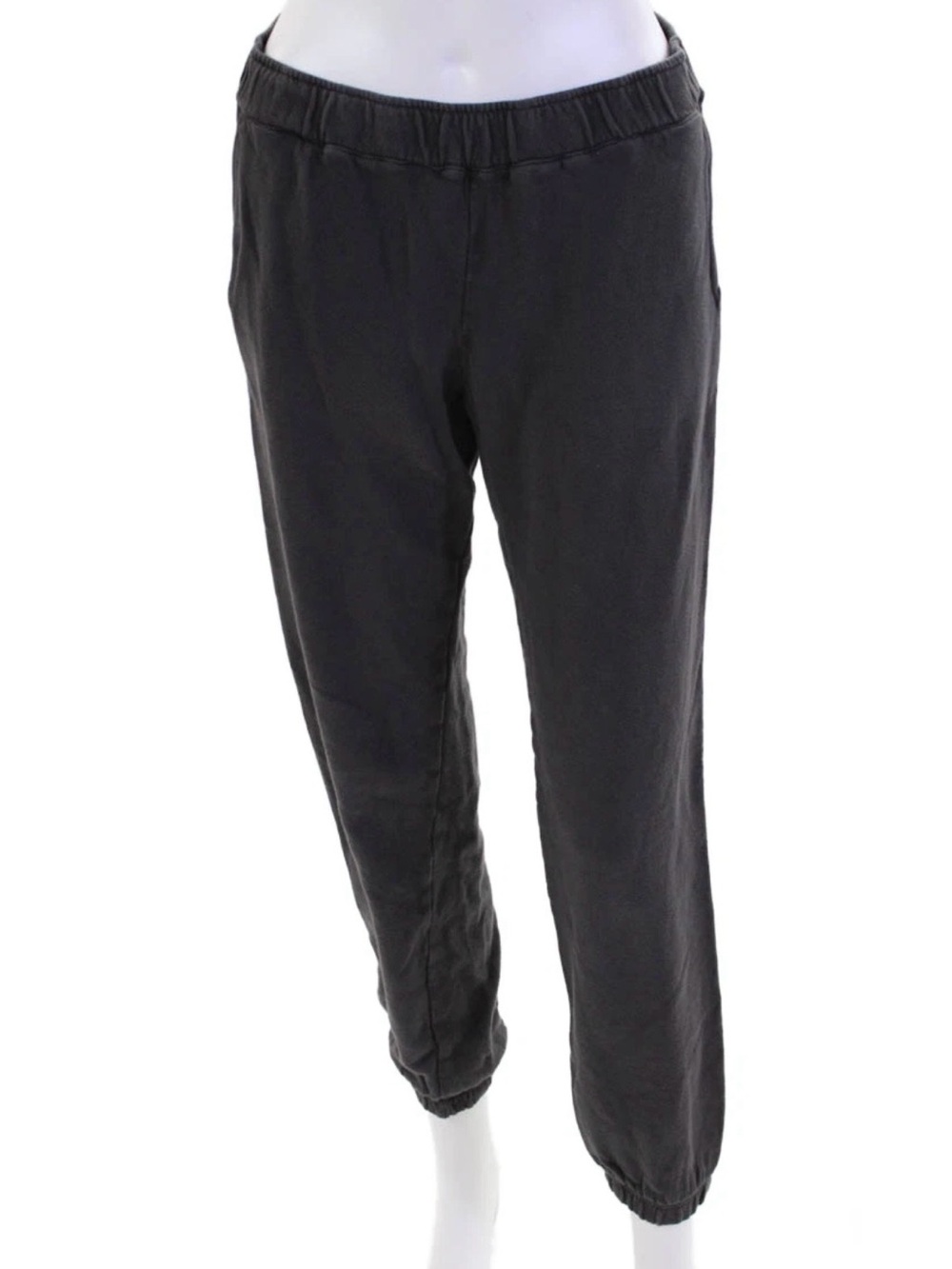 Monrow Black Sweatpants Joggers with Tiger Graphic Size Small